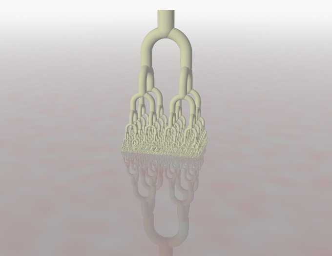 Fork fractal.